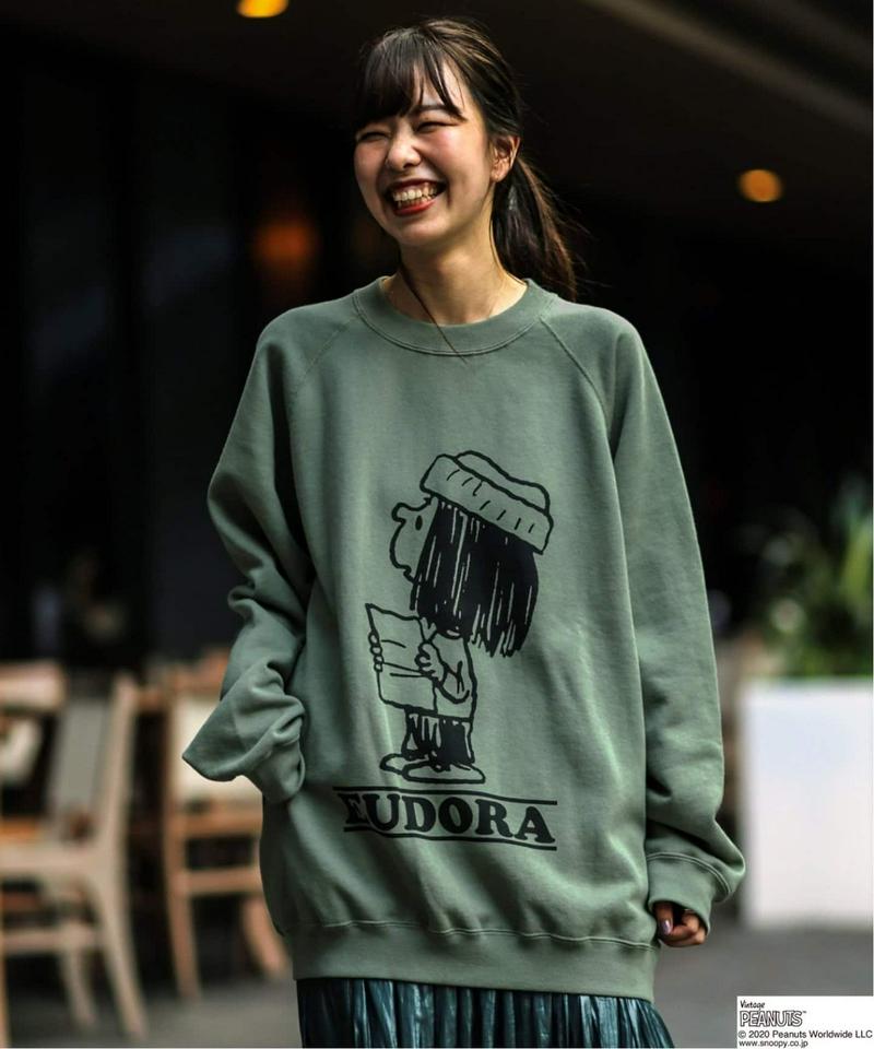 【PEANUTS×SPORTS WEAR by relume】 SPECIAL 11.5oz スウェット”1”（JOURNAL STANDARD relume）