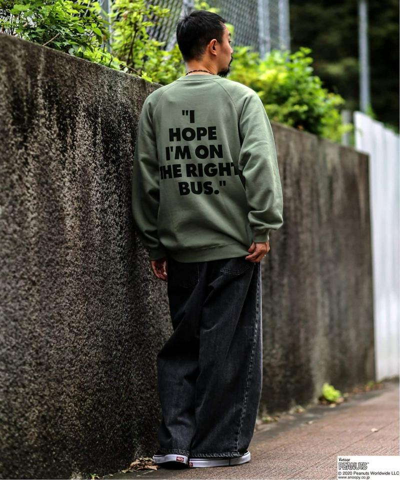 【PEANUTS×SPORTS WEAR by relume】 SPECIAL 11.5oz スウェット”1”（JOURNAL STANDARD relume）