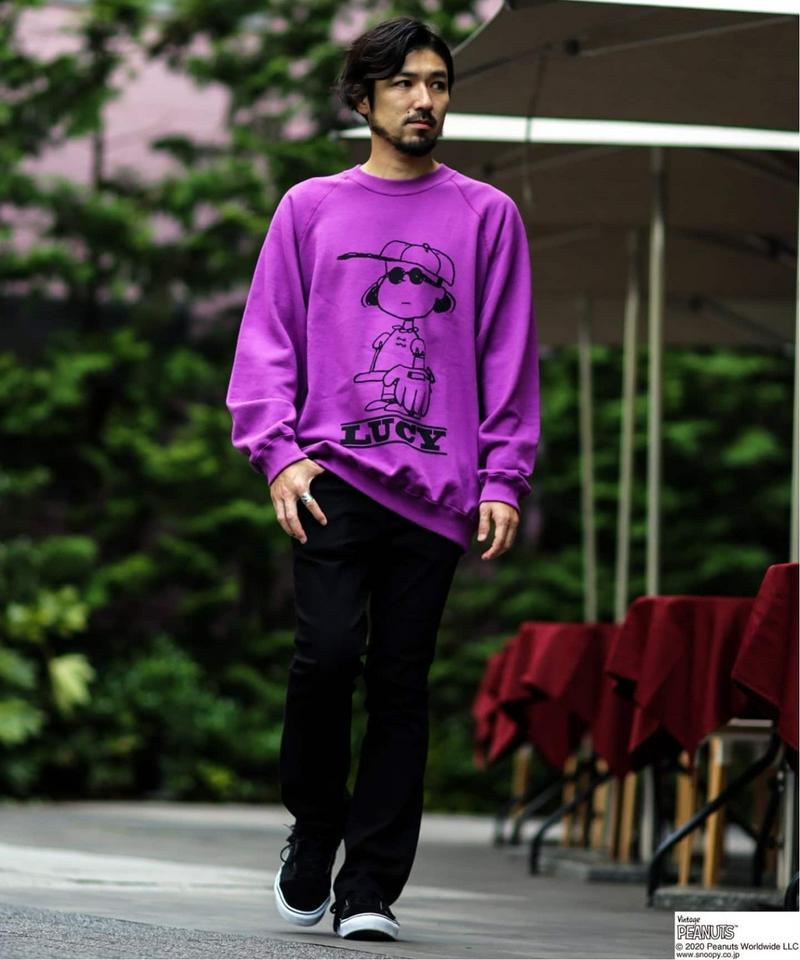 【PEANUTS×SPORTS WEAR by relume】 SPECIAL 11.5oz スウェット”1”（JOURNAL STANDARD relume）