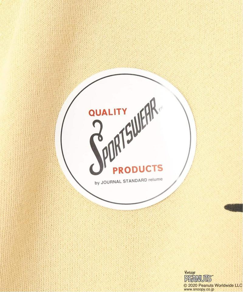 【PEANUTS×SPORTS WEAR by relume】 SPECIAL 11.5oz スウェット”1”（JOURNAL STANDARD relume）