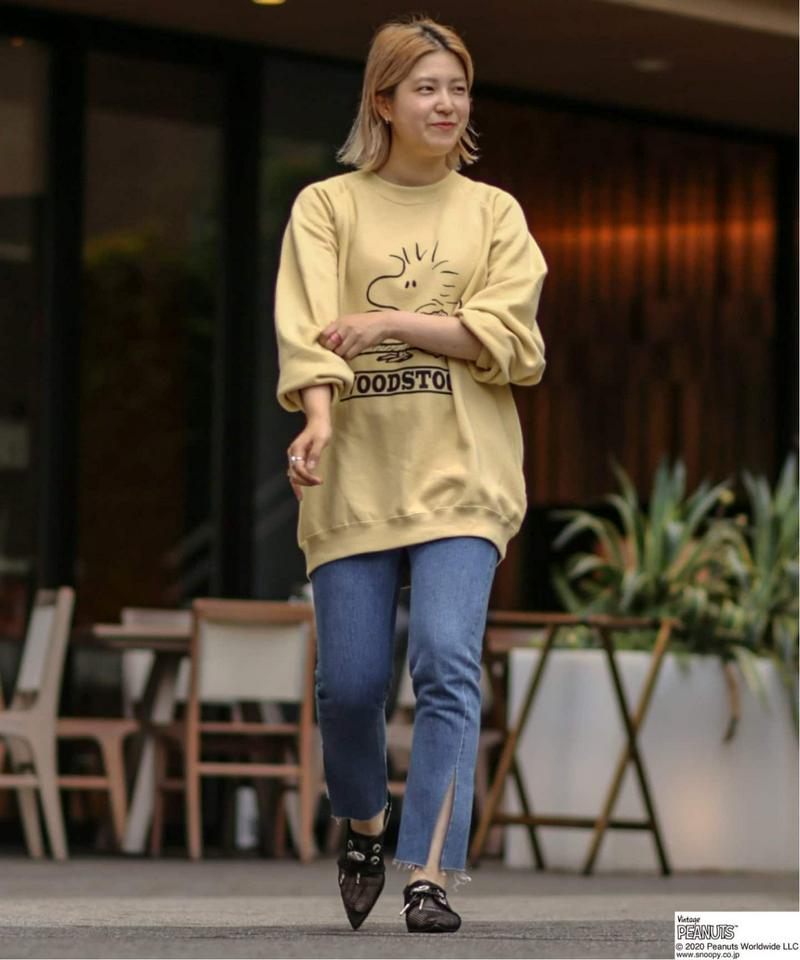 【PEANUTS×SPORTS WEAR by relume】 SPECIAL 11.5oz スウェット”1”（JOURNAL STANDARD relume）