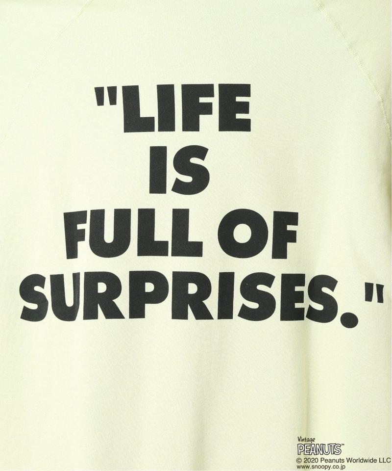 【PEANUTS×SPORTS WEAR by relume】 SPECIAL 11.5oz スウェット”1”（JOURNAL STANDARD relume）