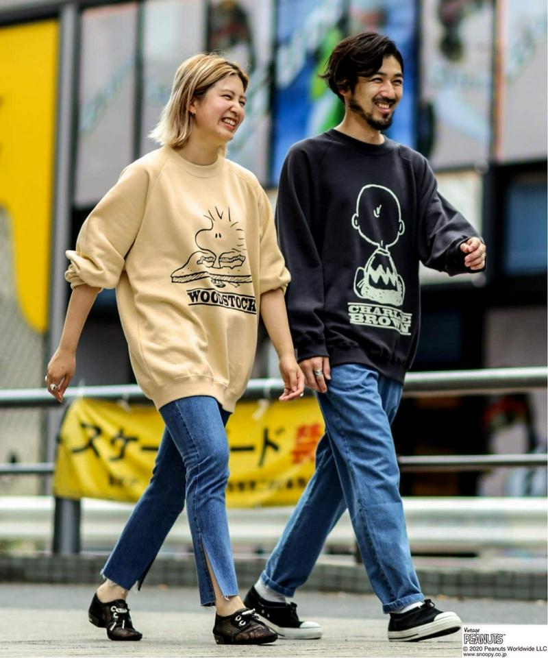 【PEANUTS×SPORTS WEAR by relume】 SPECIAL 11.5oz スウェット”1”（JOURNAL STANDARD relume）