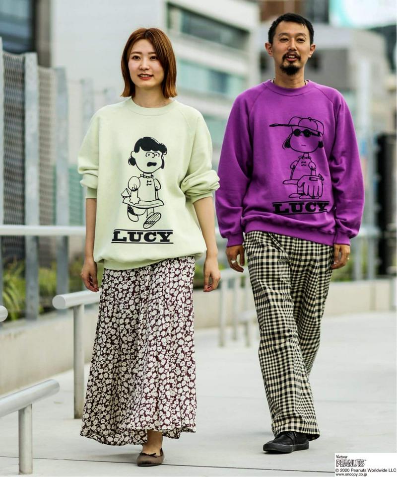 【PEANUTS×SPORTS WEAR by relume】 SPECIAL 11.5oz スウェット”1”（JOURNAL STANDARD relume）
