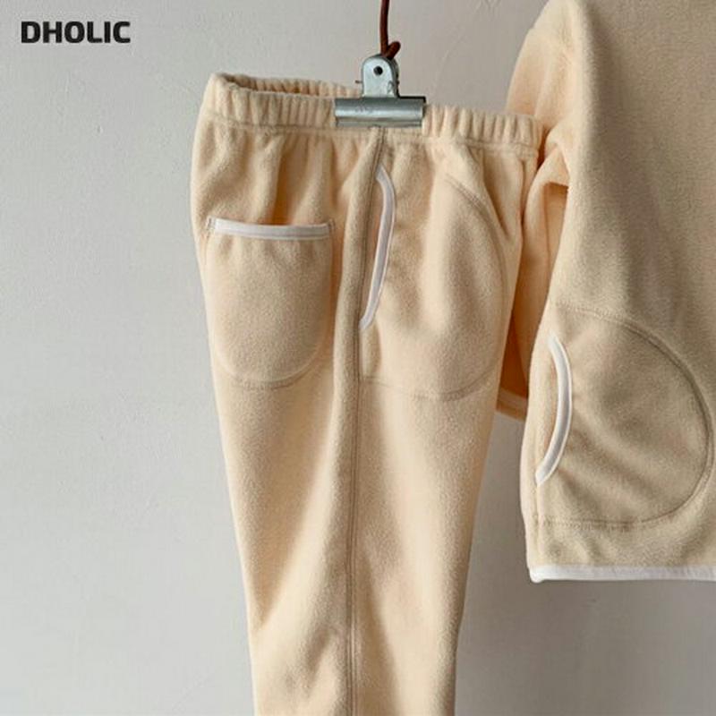 ダブルソフトパンツ(junior)・u09289 キッズ【9~17才】【pt】【パンツ ズボン ロングパンツ 長ズボン ソフト 単色 無地 シンプル かわいい カジュアル ラフ 女の子 男の子 冬 韓国 韓国子供服 子供 こども 子供服 こども服】【KIDS】