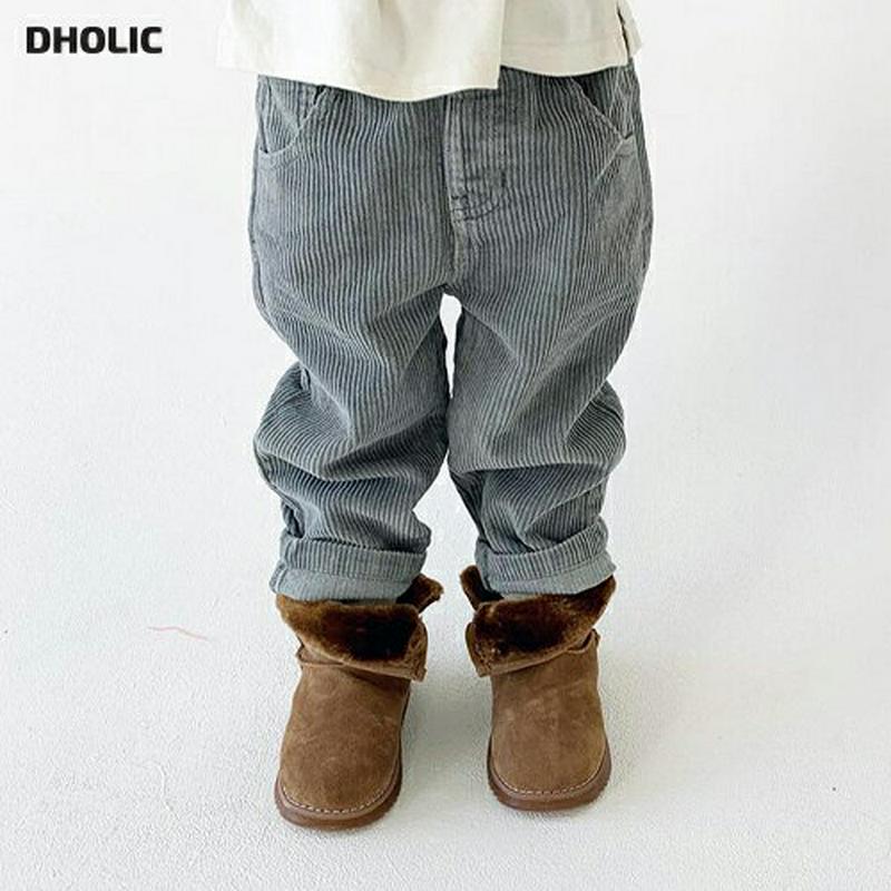 【只今20%OFF】ルーズコーデュロイパンツ・u09319 キッズ【3~8才】【pt】【パンツ ズボン ロングパンツ 長ズボン コーデュロイ ゆったり ルーズ ラフ カジュアル シンプル 単色 女の子 男の子 秋 冬 韓国 韓国子供服 子供 こども 子供服 こども服】【KIDS】