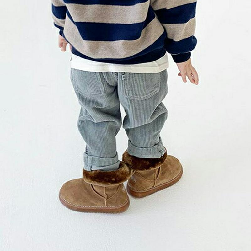 【只今20%OFF】ルーズコーデュロイパンツ・u09319 キッズ【3~8才】【pt】【パンツ ズボン ロングパンツ 長ズボン コーデュロイ ゆったり ルーズ ラフ カジュアル シンプル 単色 女の子 男の子 秋 冬 韓国 韓国子供服 子供 こども 子供服 こども服】【KIDS】