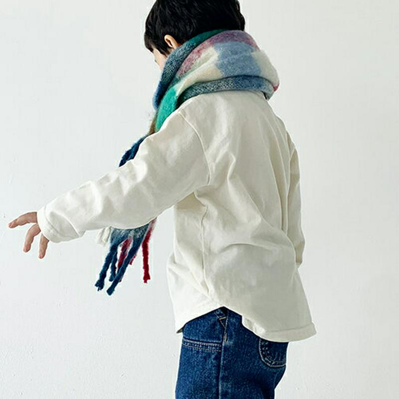 【只今20%OFF】サイドスリットコットンTシャツ・u09322 キッズ【3~8才】【tops】【トップス Tシャツ 長袖 ロンT 単色 無地 無地T コットン 綿 スリット カジュアル シンプル ベーシック 女の子 男の子 秋 冬 韓国 韓国子供服 子供 こども 子供服 こども服】【KIDS】