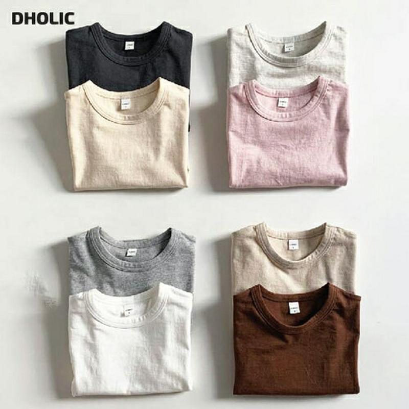 【只今20%OFF】ピーチ起毛Tシャツ1+1SET・u09365 キッズ【3~8才】【tops】【トップス Tシャツ ピーチ起毛 起毛 長袖 単色 無地 シンプル ベーシック カジュアル 女の子 男の子 セット set 秋 冬 韓国 韓国子供服 子供 こども 子供服 こども服】【KIDS】