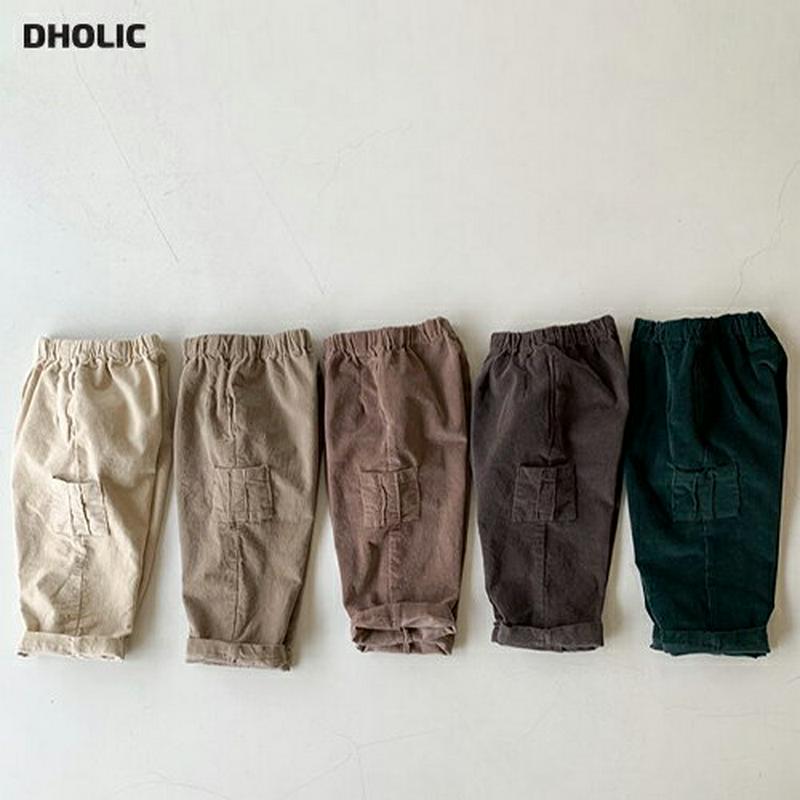【キッズ20%OFF】カーゴパンツ(kids)・u09275 キッズ【3~8才】【pt】【パンツ ズボン ロングパンツ 長ズボン　カードパンツ 単色 無地 シンプル ベーシック カジュアル ラフ 女の子 男の子 秋 冬 韓国 韓国子供服 子供 こども 子供服 こども服】【KIDS】
