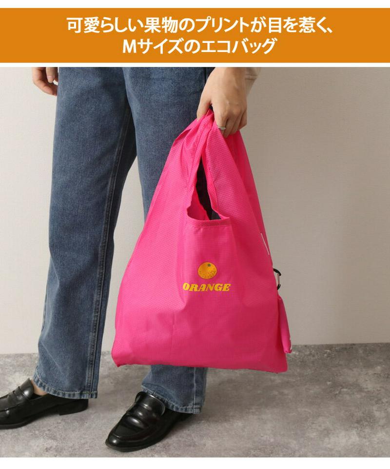 アヴェンチュラ AVVENTURA 折りたたみ フルーツ エコバッグ M エコバック 折り畳み コンパクト トート マチ付き レジ袋 コンビニ 洗える 洗濯 マイバッグ 買い物 カラビナ サブバッグ a4 果物 メール便