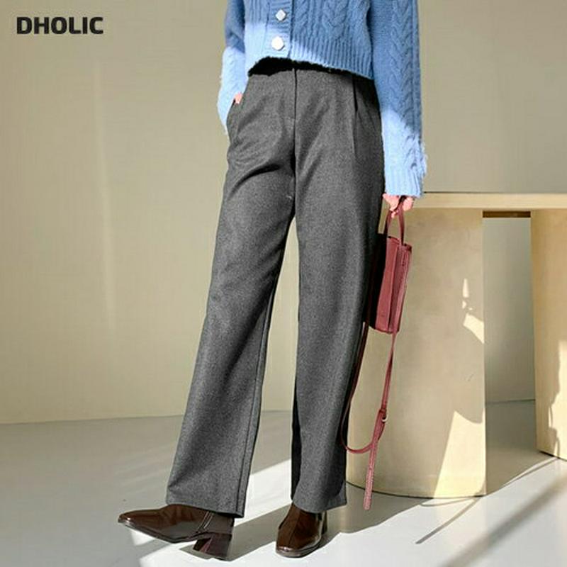 【新作10%OFF】ロングストレートスラックス・全5色・t56374 レディース 【pt】【韓国 ファッション ボトムス パンツ スラックス ストレート ワイト ハイウエスト オフィス オフィスカジュアル 仕事 職場 大人 美脚 脚長 着痩せ 効果 カジュアル 秋 冬】