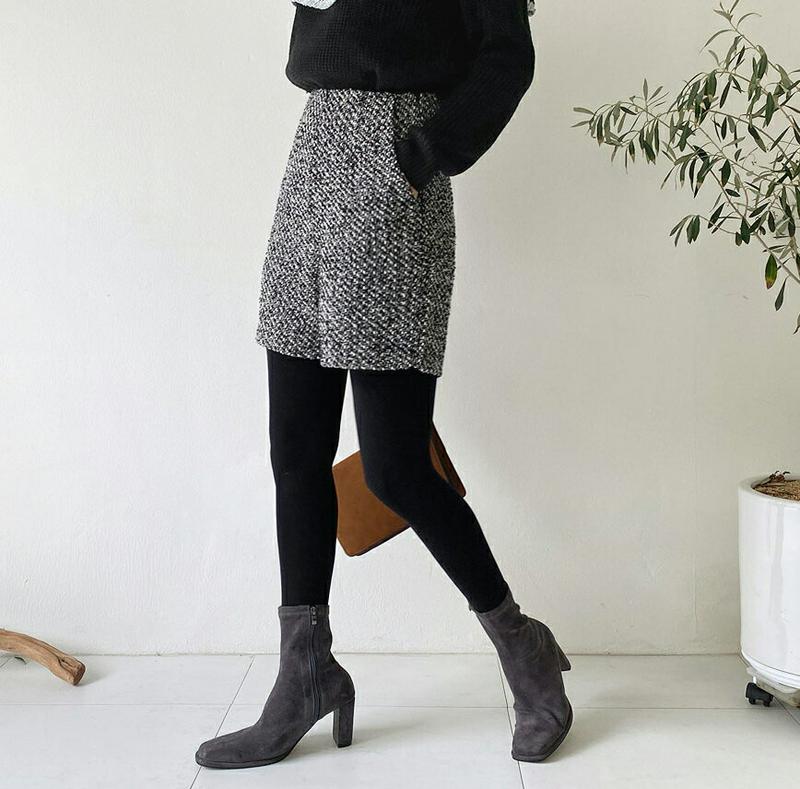 【只今10%OFF】ツイードショートパンツ・全2色・t64565 レディース 【pt】【韓国 ファッション ボトムス パンツ ミニ ショート 短パン 半ズボン ツイード 厚手 ハイウエスト 上品 エレガント カジュアル 秋 冬】