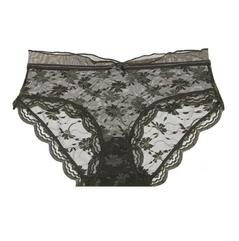 フラワーレースショーツ・全5色・e44328 レディース 【uw】 韓国 ファッション アンダーウェア ランジェリー ショーツ パンツ パンティー シアー シースルー 透ける 透け感 メッシュ レース 三角 スタンダード