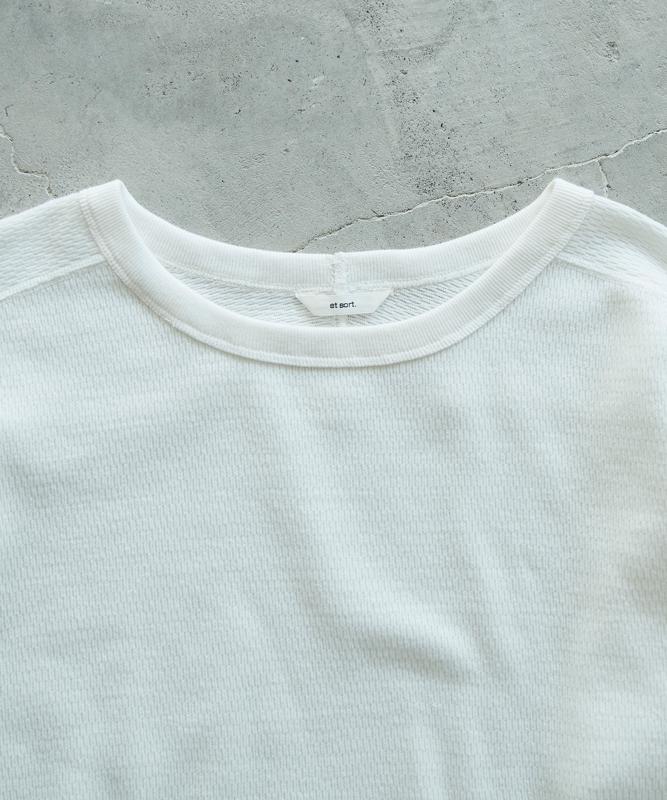 ●【et sort.】ワッフルプルオーバー＋ランドリーバッグ（note et silence.）