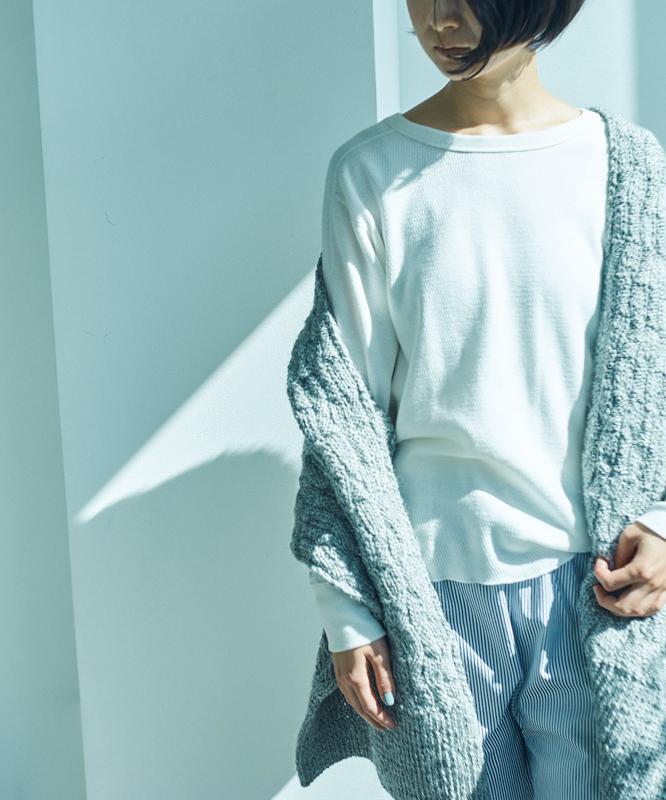 ●【et sort.】ワッフルプルオーバー＋ランドリーバッグ（note et silence.）