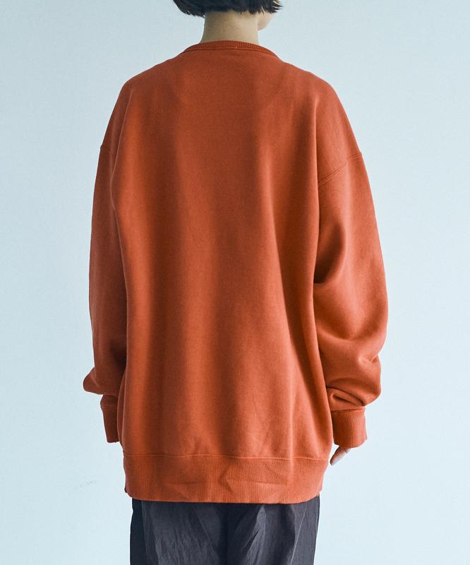 ●【et sort.】製品染裏毛　スウェット（note et silence.）