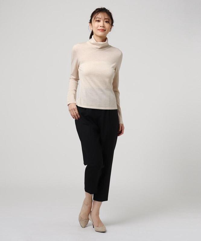 リッシュウールタートルネックプルオーバー