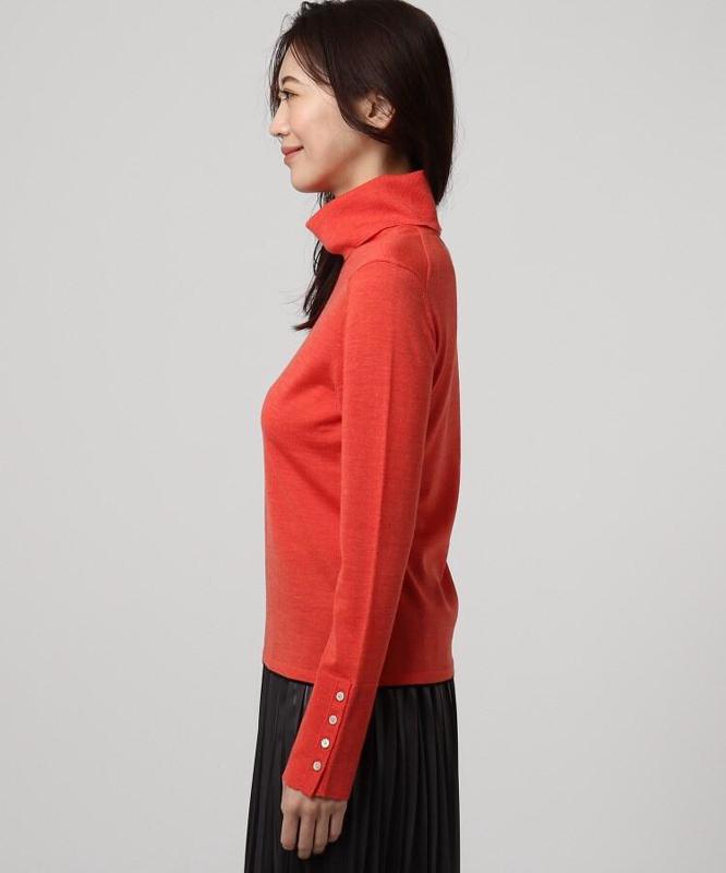 リッシュウールタートルネックプルオーバー