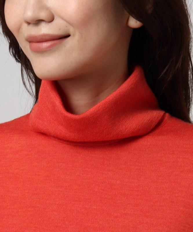 リッシュウールタートルネックプルオーバー