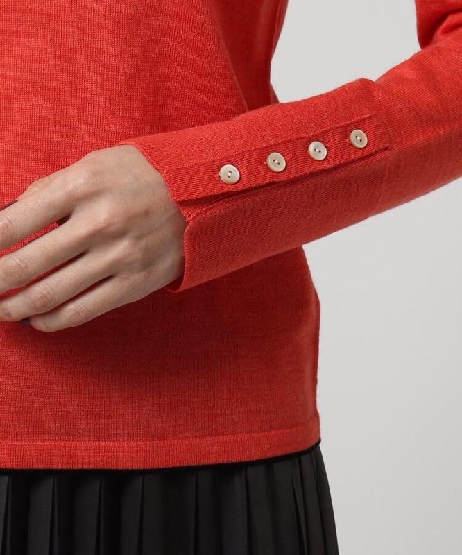 リッシュウールタートルネックプルオーバー