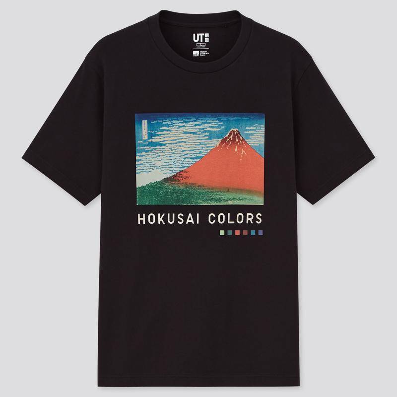 北斎カラーズ UT グラフィックTシャツ（半袖・レギュラーフィット）