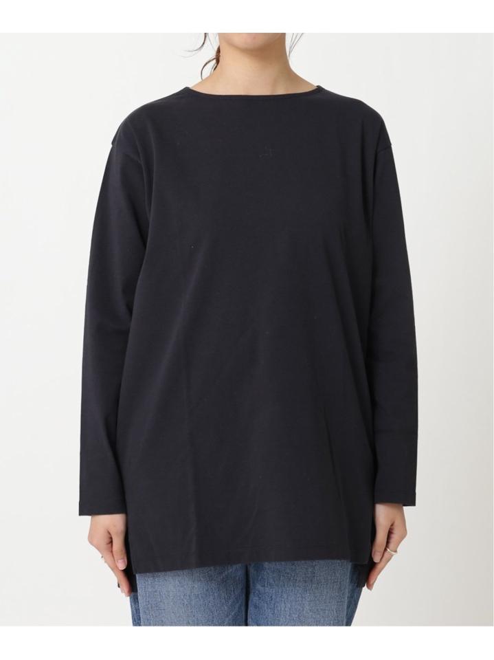 プレミアムコットン スクエアヘムロングTee
