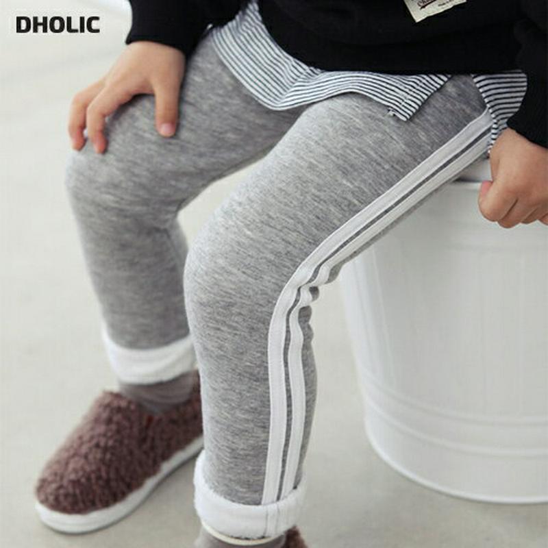 ファー裏地ダブルラインレギンス・p009925 キッズ【3~8才】【pt】【レギンス パンツ ズボン ロングパンツ ライン ラインパンツ ファー カジュアル ラフ 女の子 男の子 冬 韓国 韓国子供服 子供 こども 子供服 こども服】【KIDS】