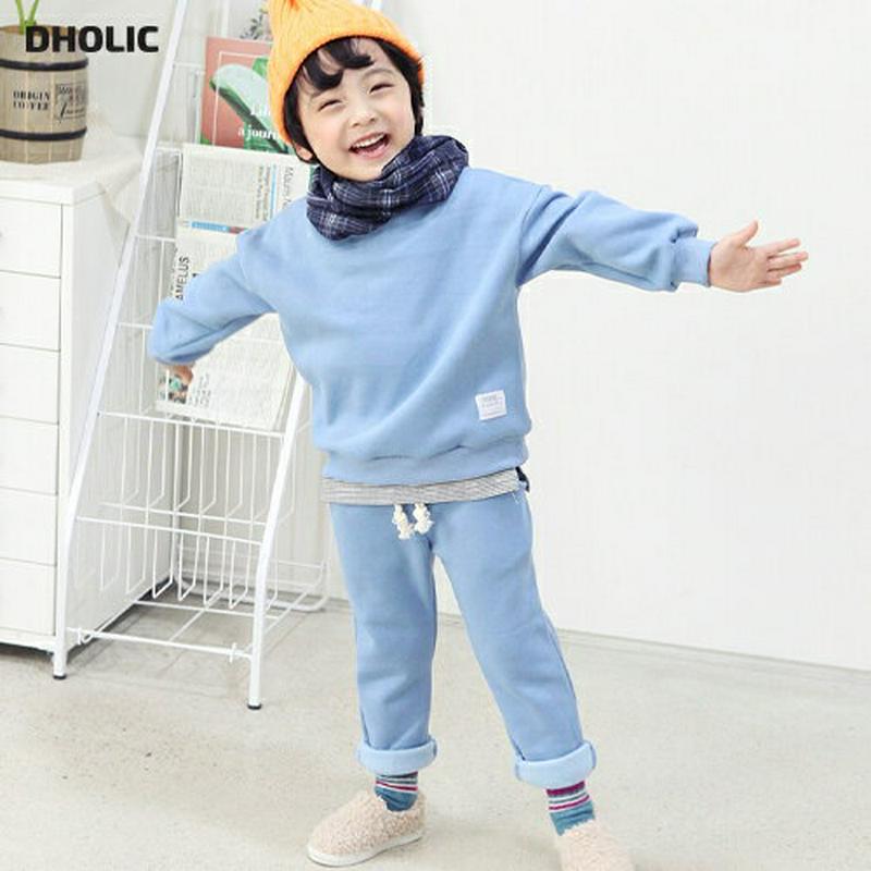 裏起毛スウェット上下SET・p009932 キッズ【3~8才】【set】【セットアップ setup トップス スウェット トレーナー 長袖 パンツ ズボン ロングパンツ 長ズボン 裏起毛 単色 無地 女の子 男の子 冬 韓国 韓国子供服 子供 こども 子供服 こども服】【KIDS】