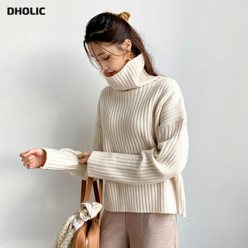 【只今10%OFF】リブタートルニット・全4色・t61162 レディース 【tops】【トップス ニット ニットトップス 長袖 タートルネック タートル 単色 無地 シンプル リブ リブトップス カジュアル ラフ 秋 冬 韓国 ファッション】