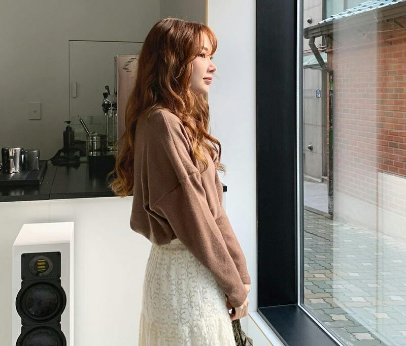 【只今10%OFF】ルーズボトルネッククニット・全4色・b65669 レディース 【tops】【トップス ニット ニットトップス 長袖 単色 無地 シンプル ボトルネック ハイネック ルーズ ゆったり カジュアル 秋 冬 韓国 ファッション】【ハイホリHIHOLLI】