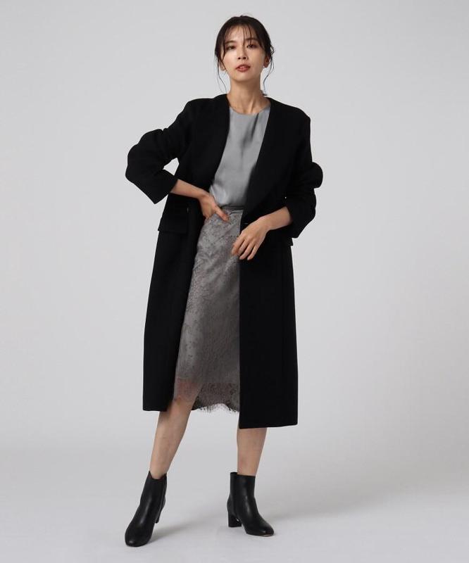 ルーチェリッチメリノロングコート