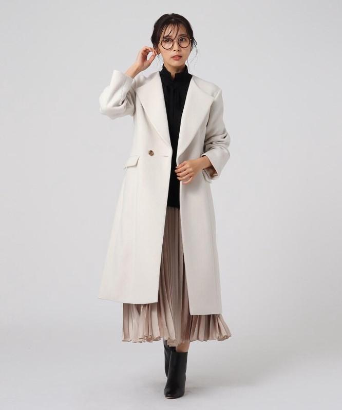 ルーチェリッチメリノロングコート