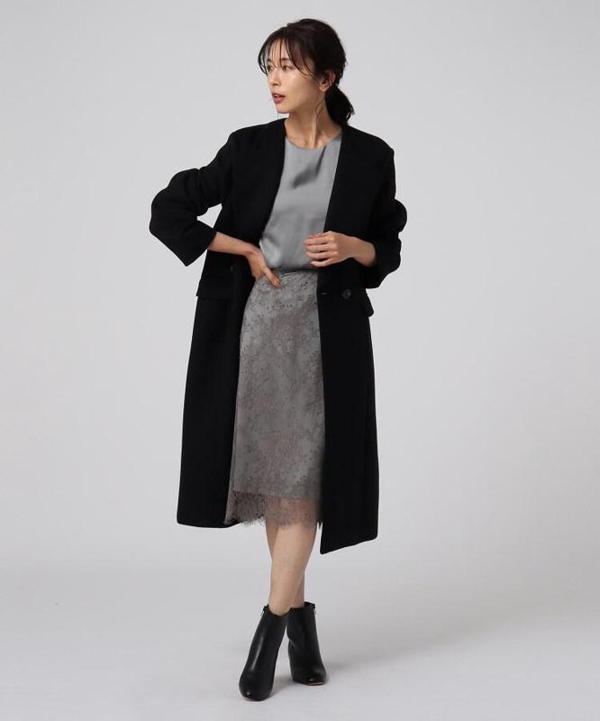 ルーチェリッチメリノロングコート