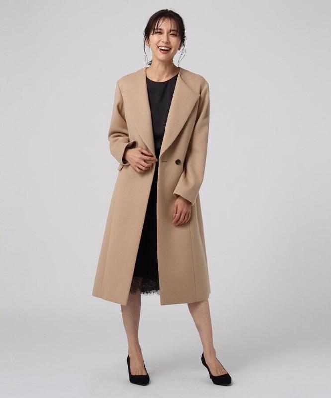 ルーチェリッチメリノロングコート