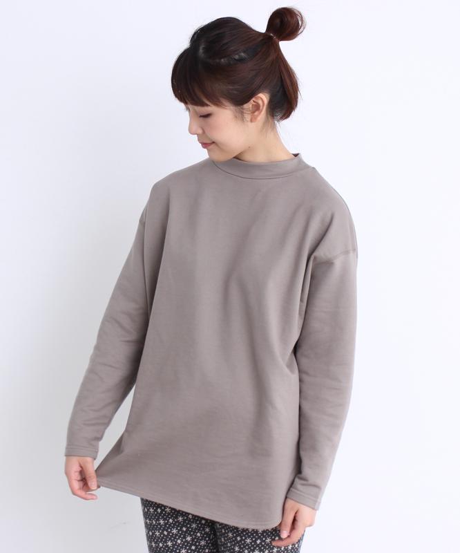 ●mat　60Super裏毛 モックネックプルオーバー（mat quotidien）