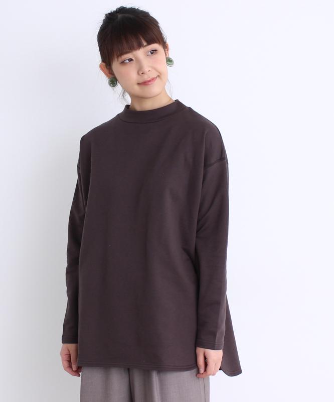 ●mat　60Super裏毛 モックネックプルオーバー（mat quotidien）