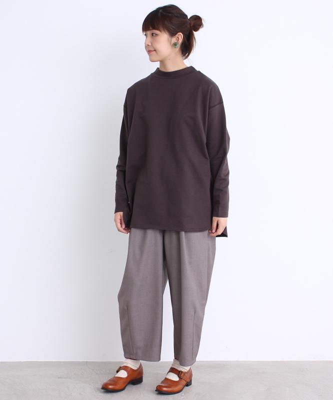 ●mat　60Super裏毛 モックネックプルオーバー（mat quotidien）