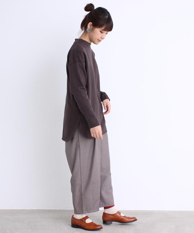 ●mat　60Super裏毛 モックネックプルオーバー（mat quotidien）