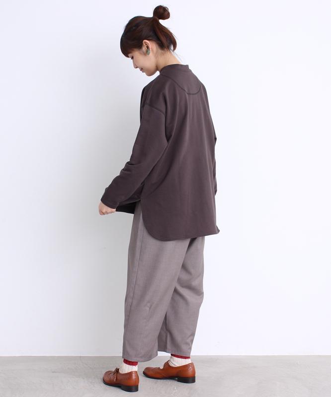 ●mat　60Super裏毛 モックネックプルオーバー（mat quotidien）
