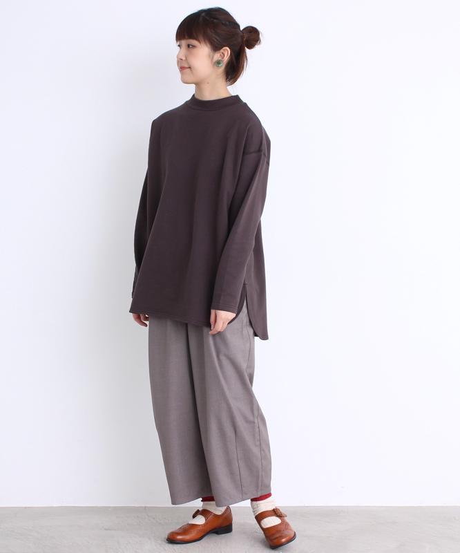 ●mat　60Super裏毛 モックネックプルオーバー（mat quotidien）