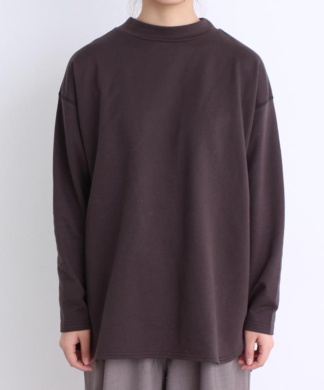 ●mat　60Super裏毛 モックネックプルオーバー（mat quotidien）