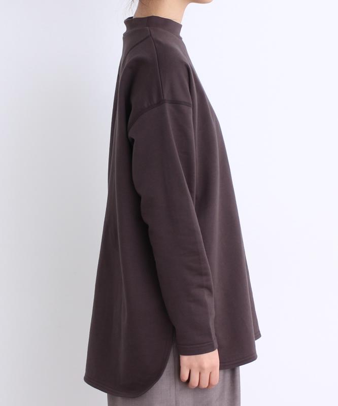 ●mat　60Super裏毛 モックネックプルオーバー（mat quotidien）