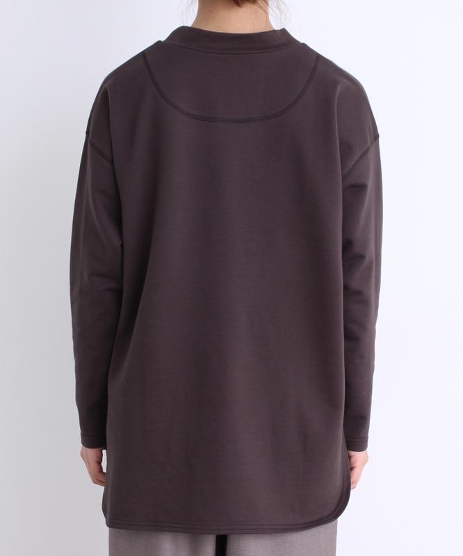 ●mat　60Super裏毛 モックネックプルオーバー（mat quotidien）