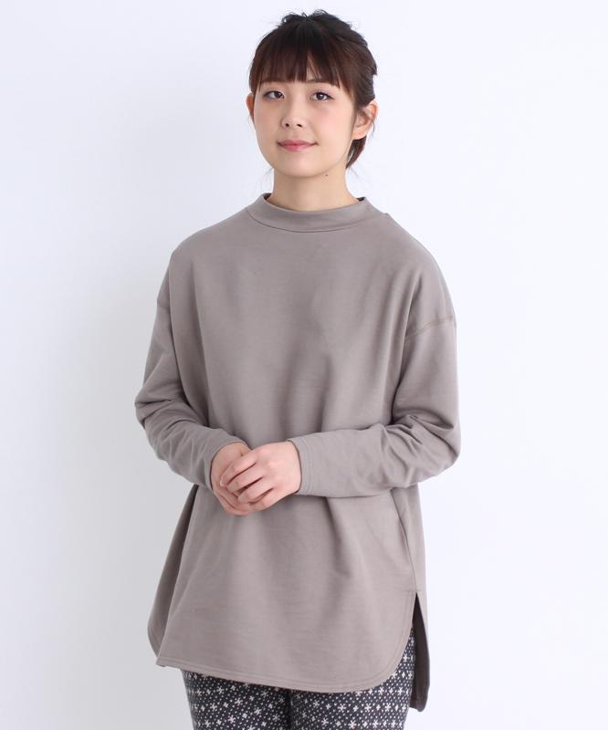●mat　60Super裏毛 モックネックプルオーバー（mat quotidien）