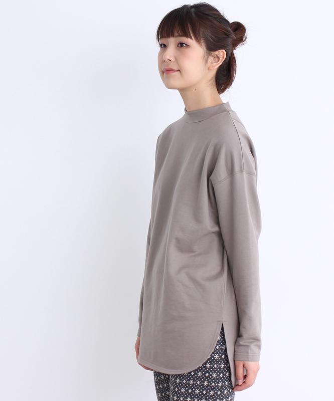 ●mat　60Super裏毛 モックネックプルオーバー（mat quotidien）
