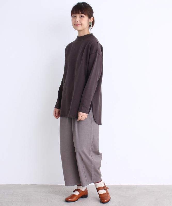 ●mat　60Super裏毛 モックネックプルオーバー（mat quotidien）