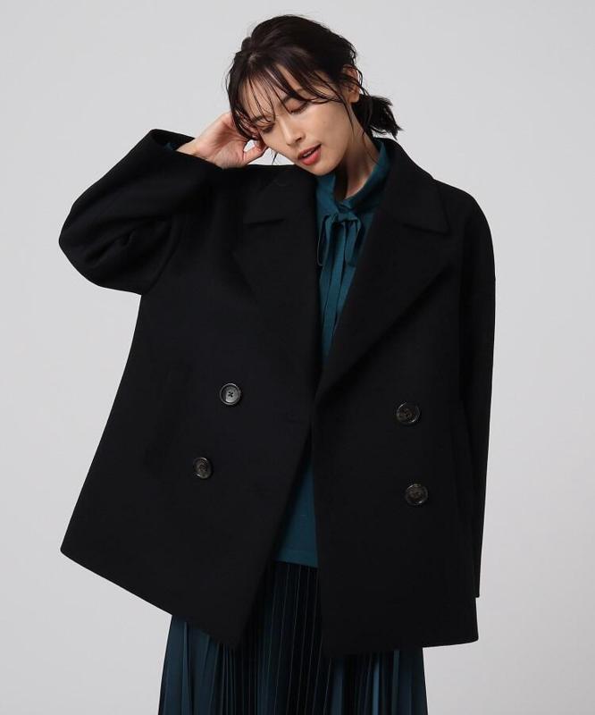 ルーチェリッチメリノダブルブレストコート