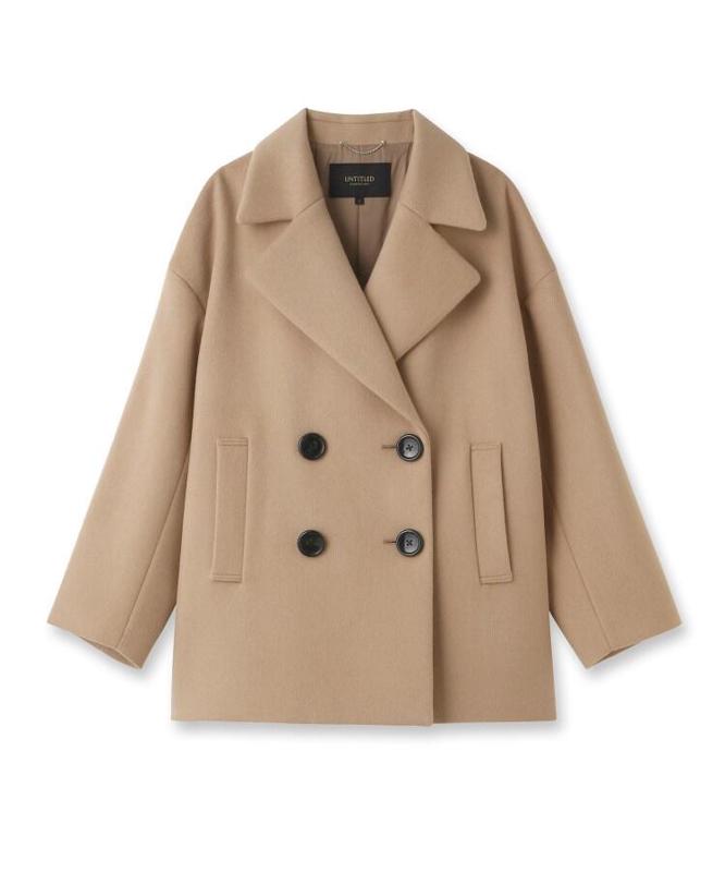 ルーチェリッチメリノダブルブレストコート