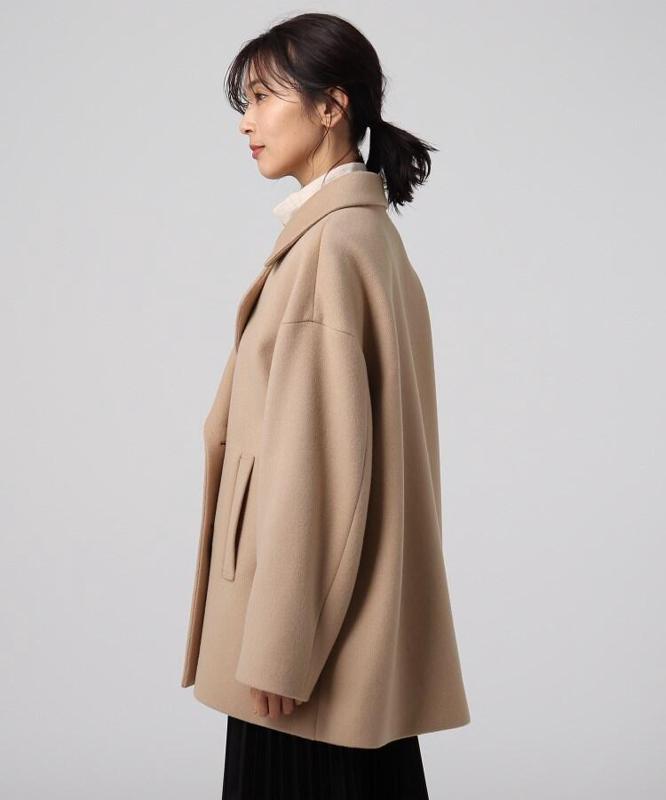 ルーチェリッチメリノダブルブレストコート